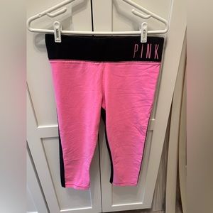 Victoria’s Secret Pink Yoga capris.